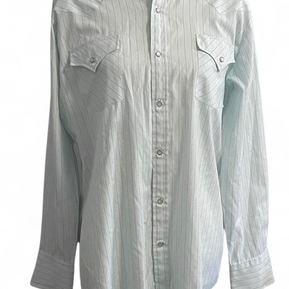 Vintage Fly Cattleman pearl snap blouse - unisex